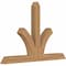 Ekena Millwork Richland Timber Gable Bracket, Western Red Cedar, 48"W x 32"H x 3 1/2"D x 3 1/2"F, 16/12 Pitch GBW048X32X0404RIC00SWR - alternate 4